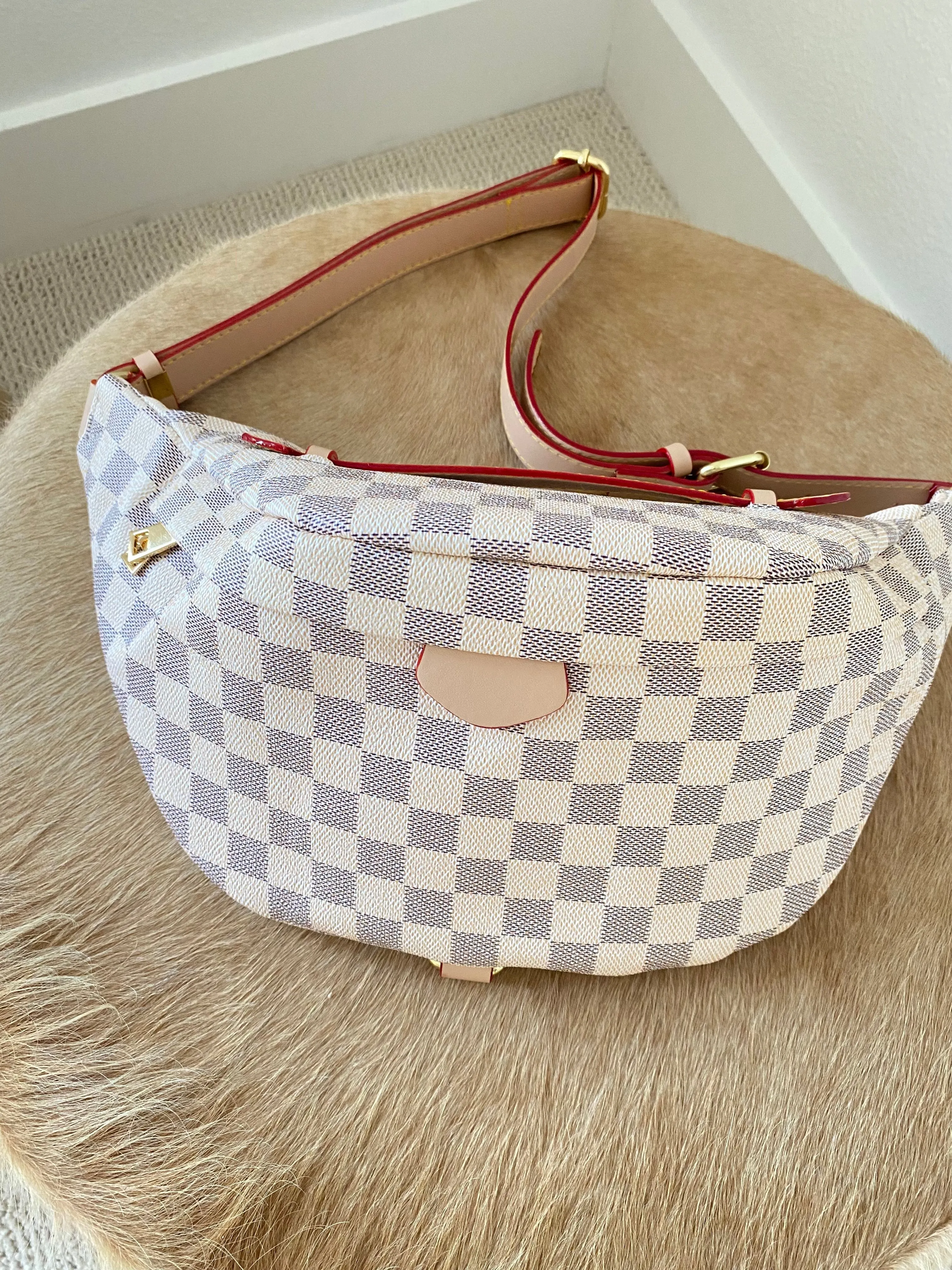 Checkered Bumbag