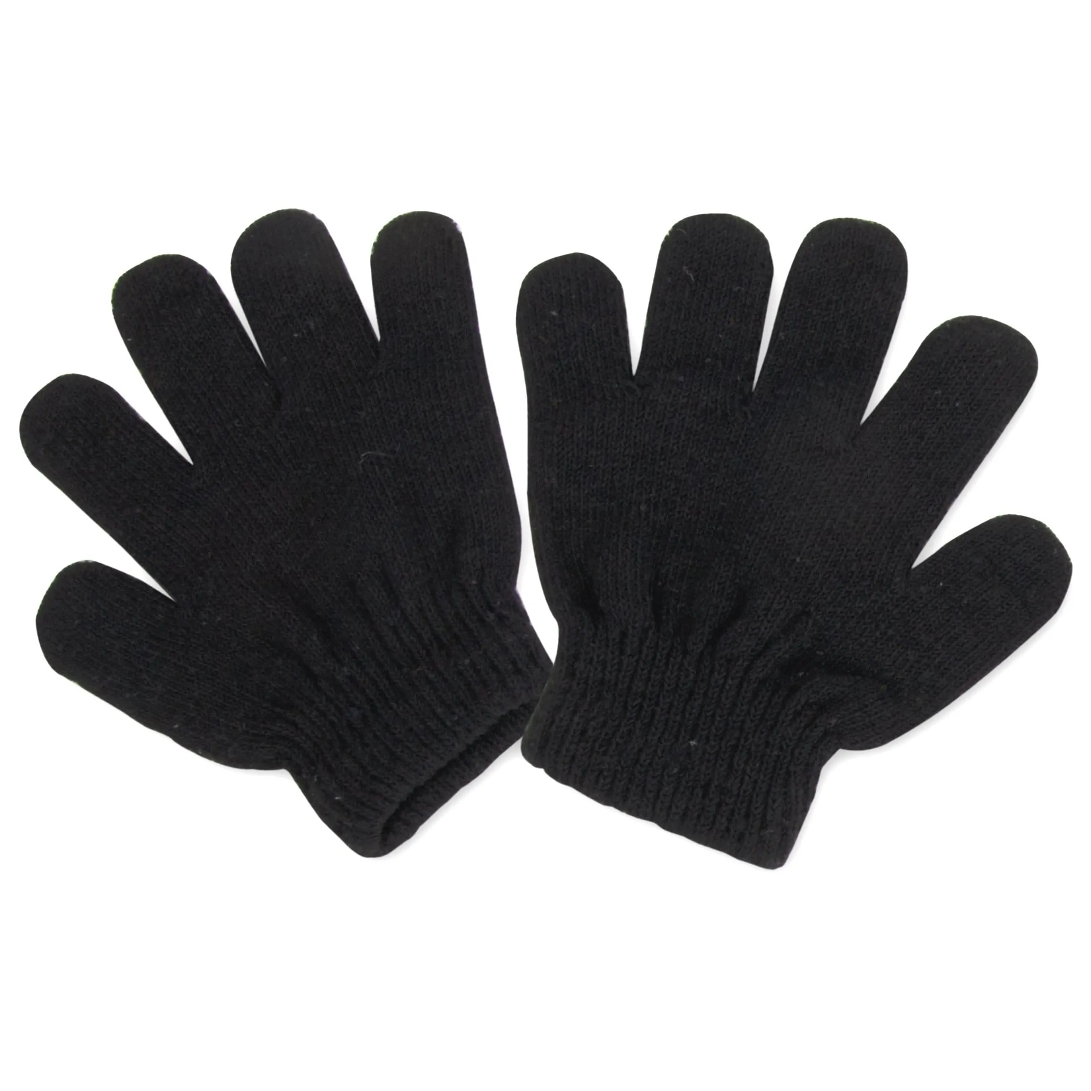 Children Knitted Gloves - 5 Assorted Colors