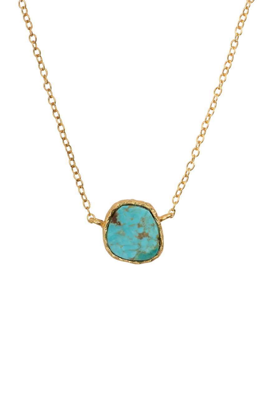 Christina Greene Dainty Turquoise Necklace