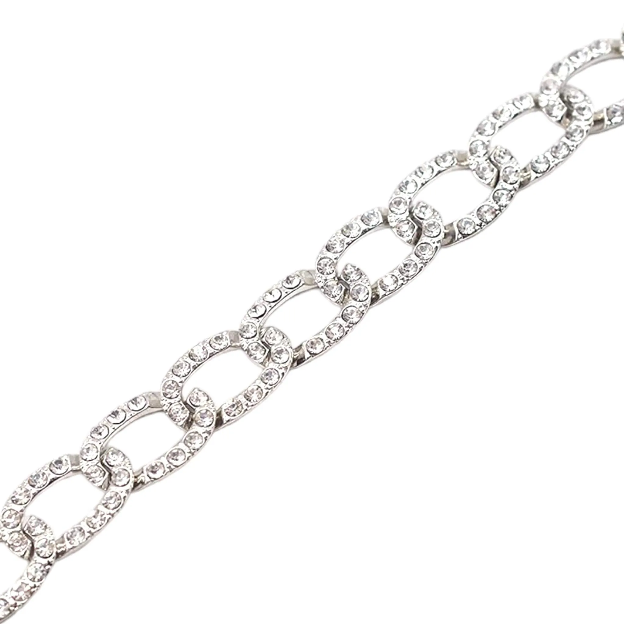 Chunky Cuban Chain Diamond Choker Necklace