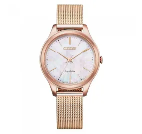 Citizen - EM0508-80Y - Eco Drive Stainless Steel Watch For Women