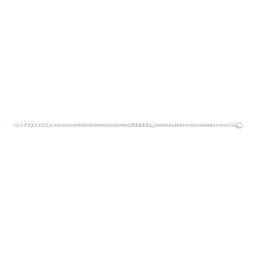 Classic Cubic Zirconia Bracelet - Sterling Silver