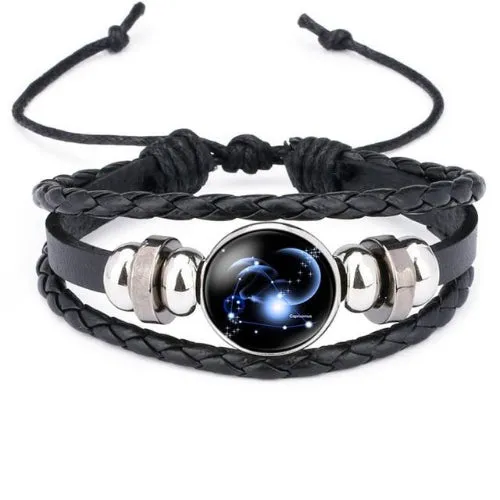 Classy Men Constellation Zodiac Bracelet