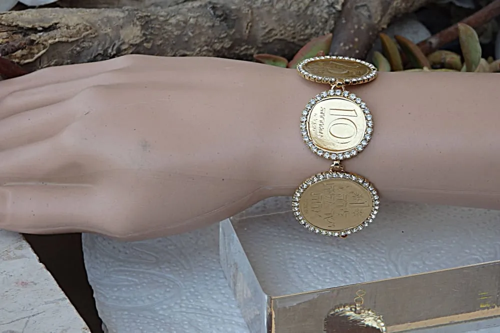 Coin Bracelet