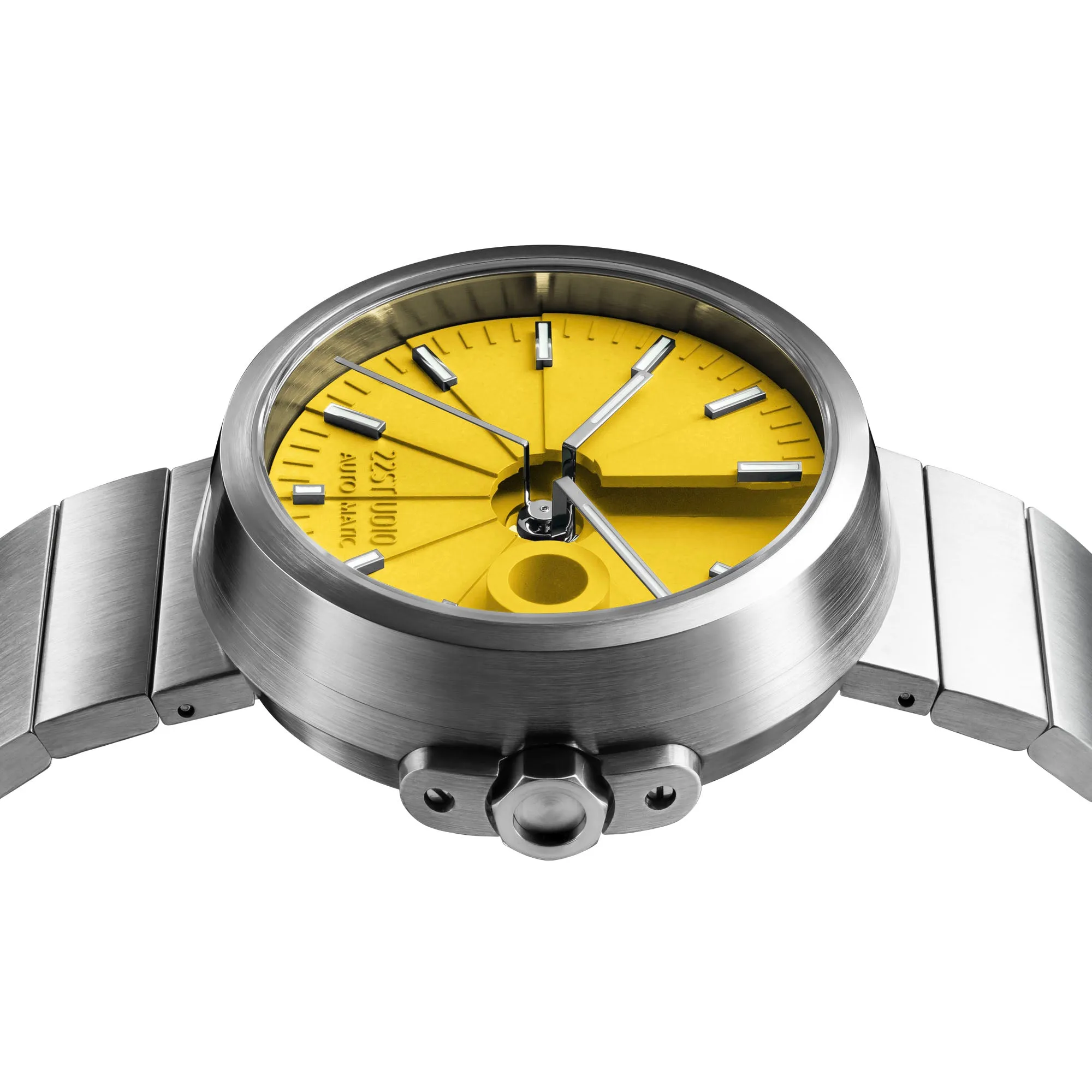 Concrete Watch Automatic 45mm Sport Edition_Bright Yellow