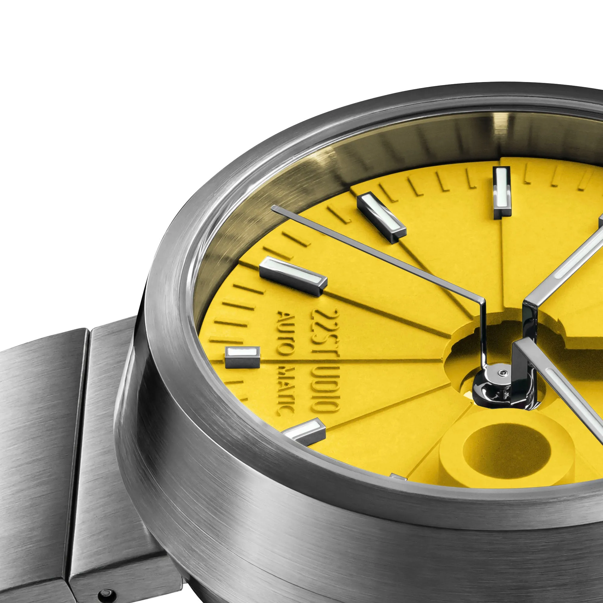 Concrete Watch Automatic 45mm Sport Edition_Bright Yellow