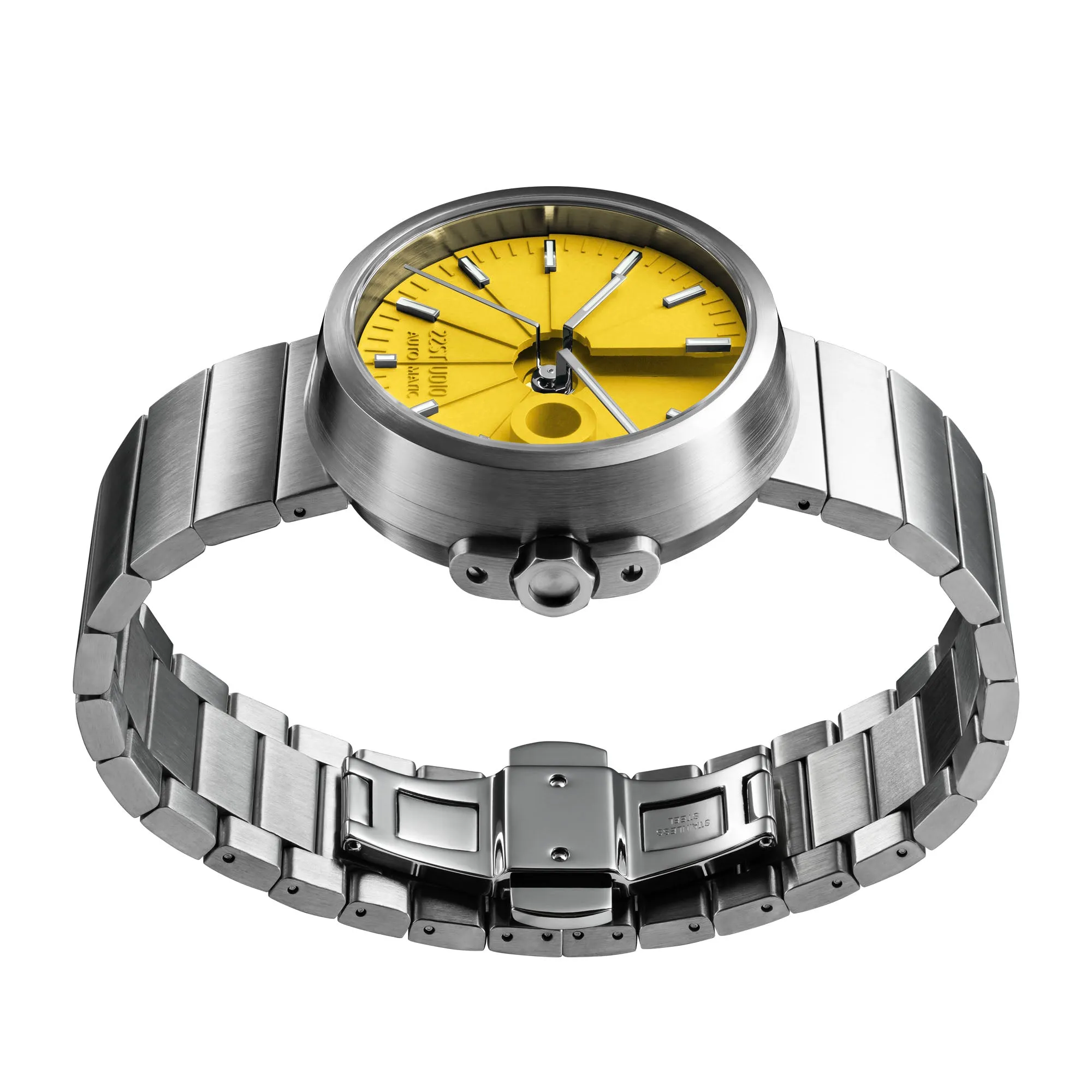 Concrete Watch Automatic 45mm Sport Edition_Bright Yellow