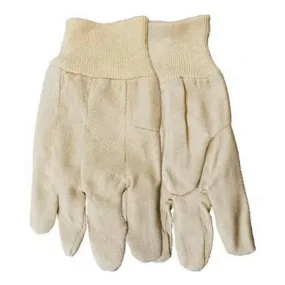 Cotton Canvas Gloves, Large