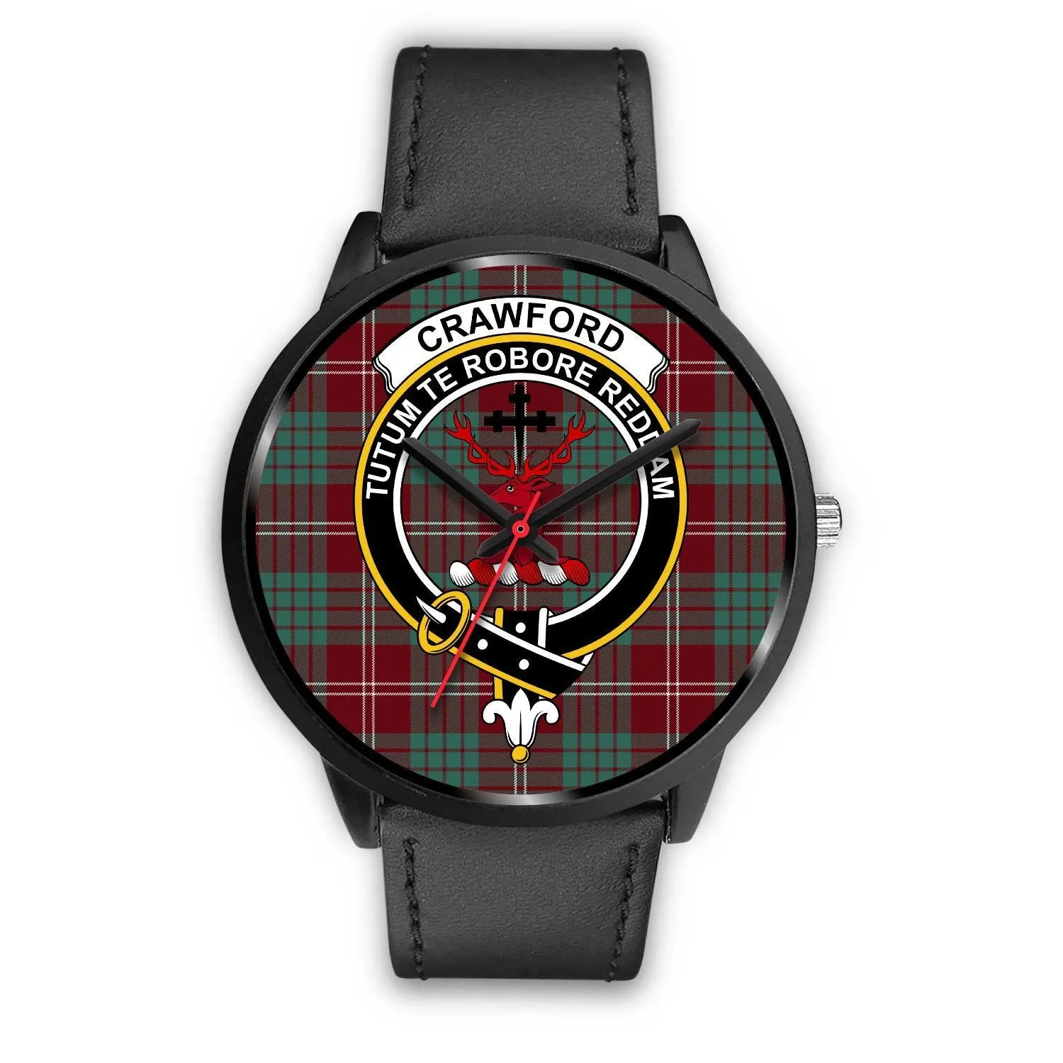 Crawford Modern Clan Badge Tartan Black Watch