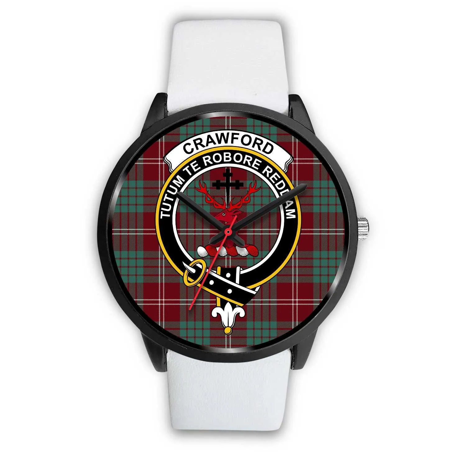 Crawford Modern Clan Badge Tartan Black Watch