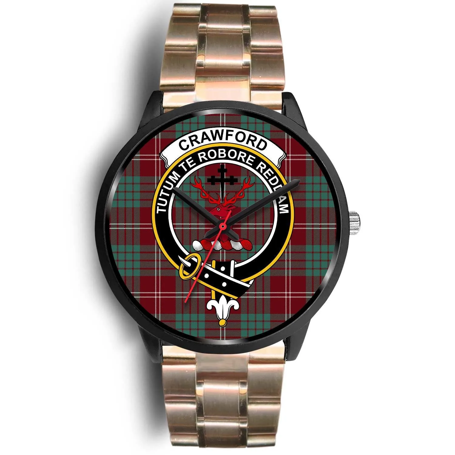 Crawford Modern Clan Badge Tartan Black Watch