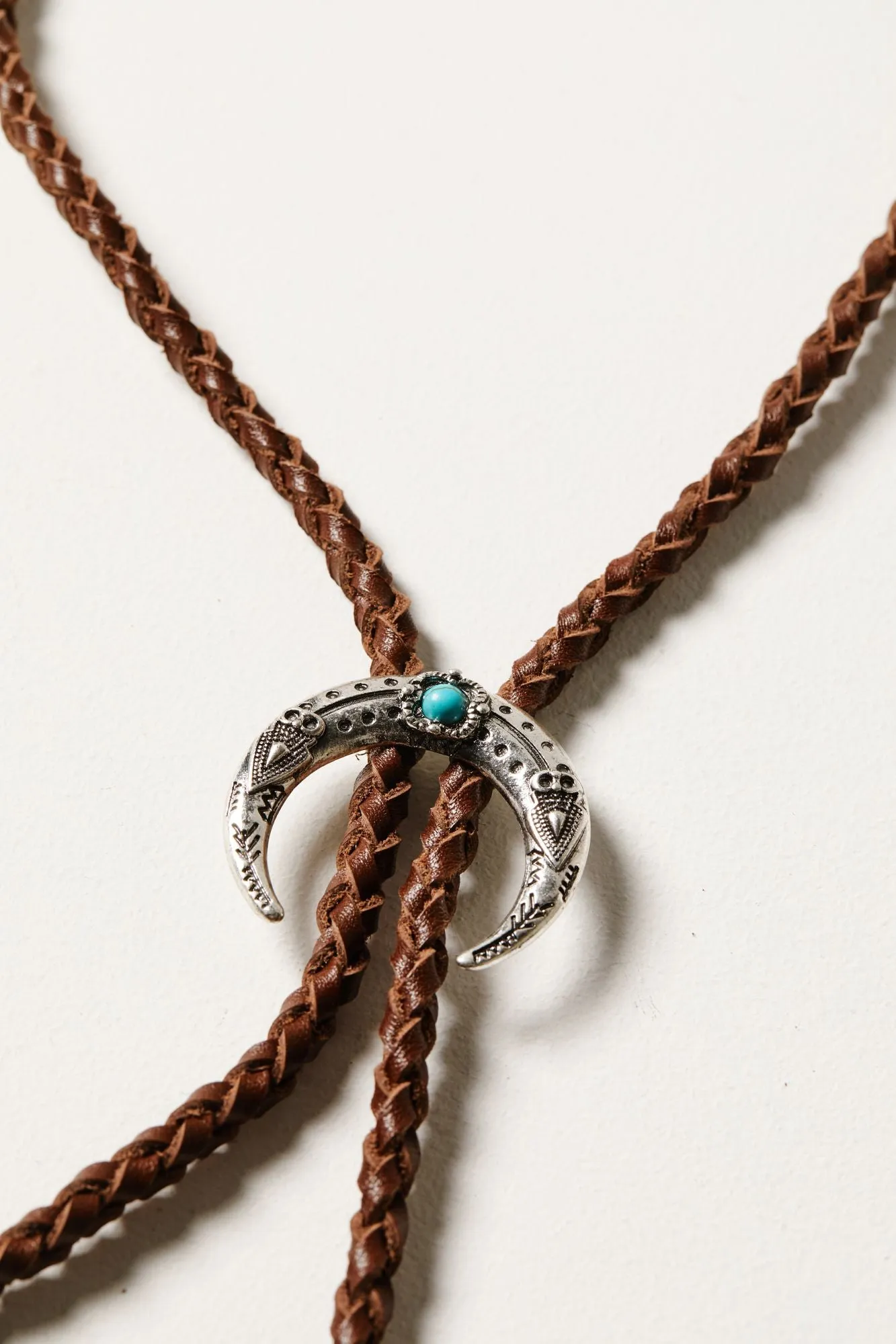 Crestdale Braided Bolo Necklace