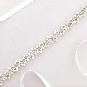 Crystal and Pearl Belt