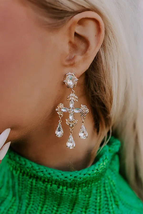 Destined For Decadence Earrings in Clear