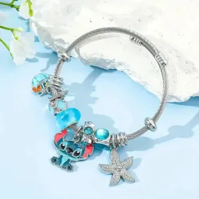 Disney Stitch Charm Bracelet