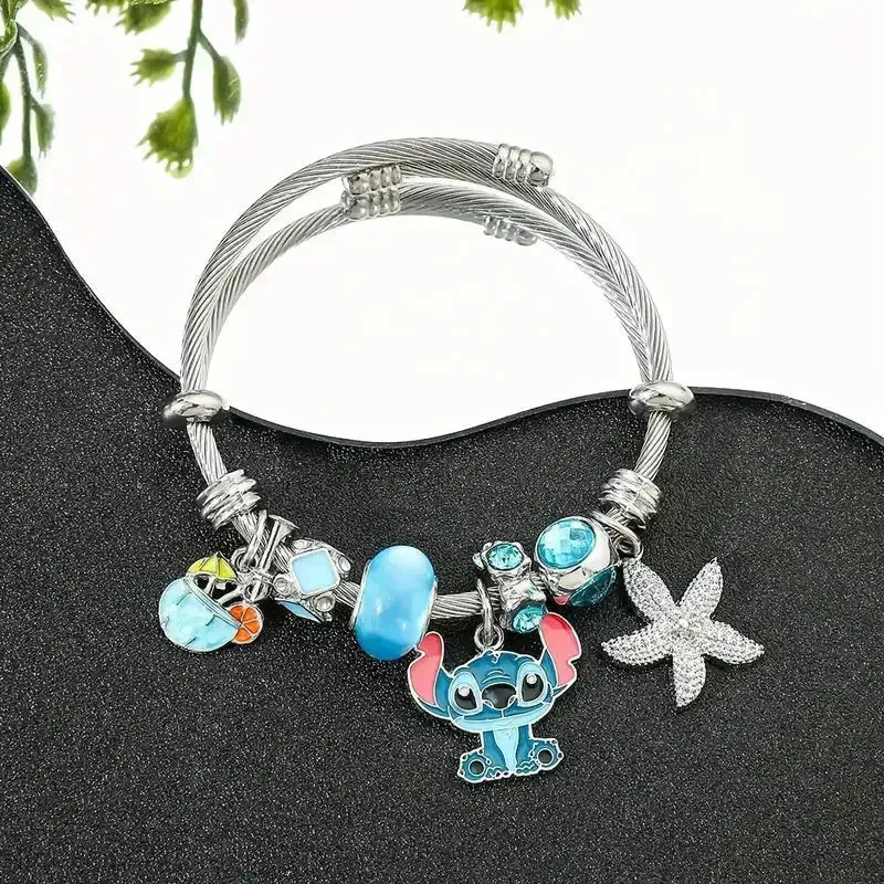 Disney Stitch Charm Bracelet