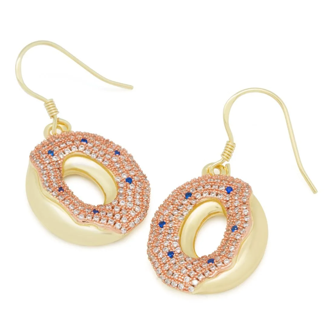 Donut Hanging Earrings