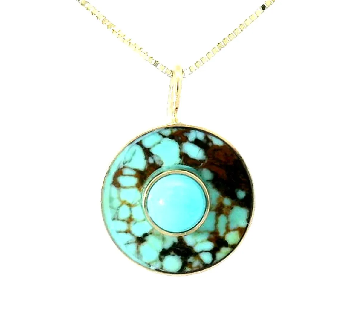 Double Turquoise Cerclen Necklace No. 2