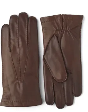 Edward Chestnut Leather Gloves