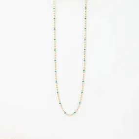 Enamel Chain Necklace