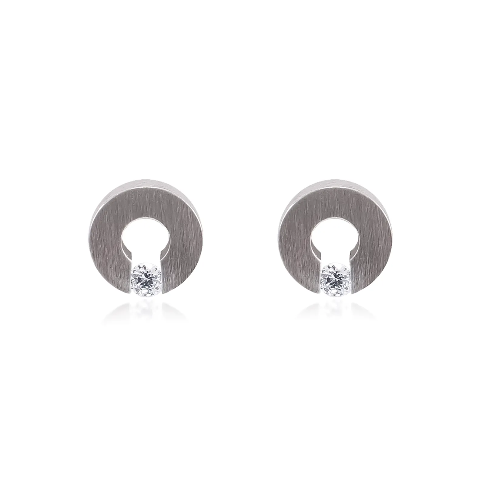 ER100W B.Tiff Malfinia Stainless Steel Earrings