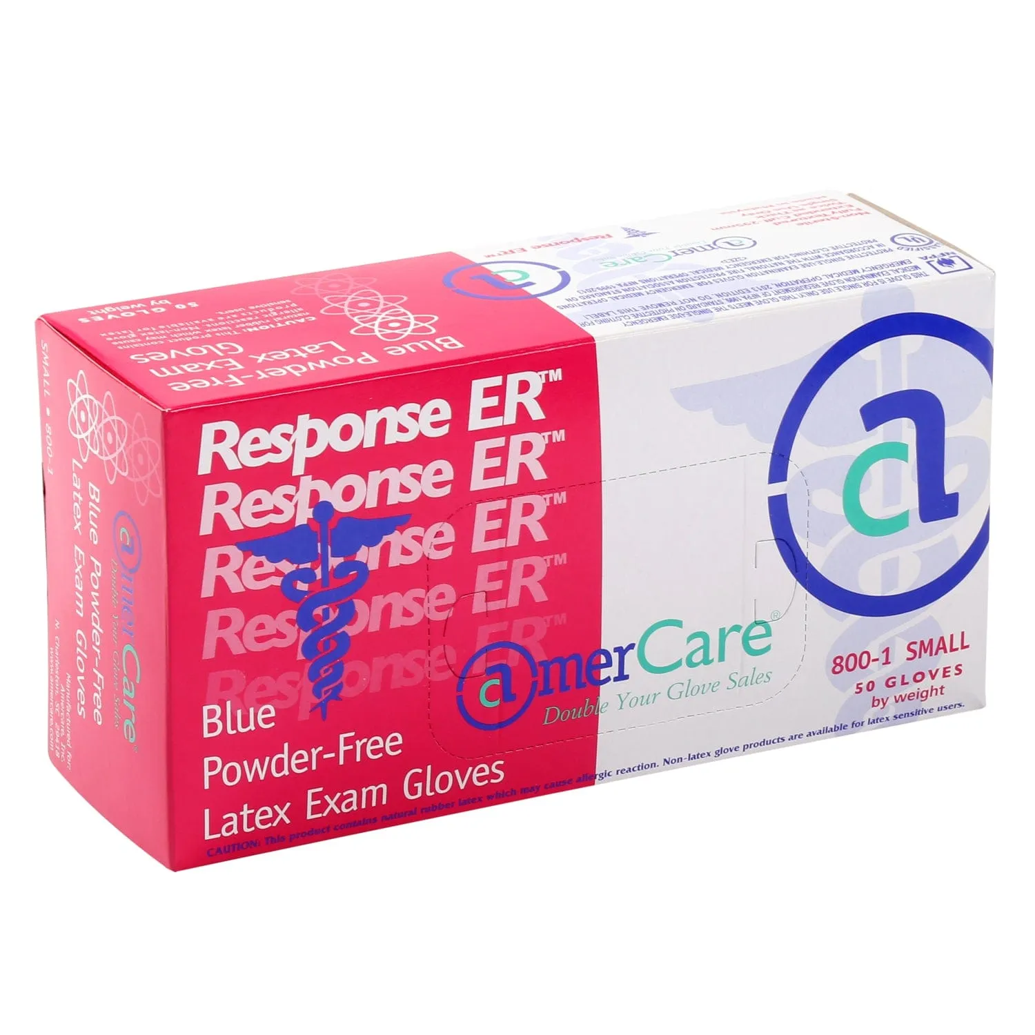 Exam Grade Powder-Free Latex Response ER Gloves (S-XXL), Case of 500