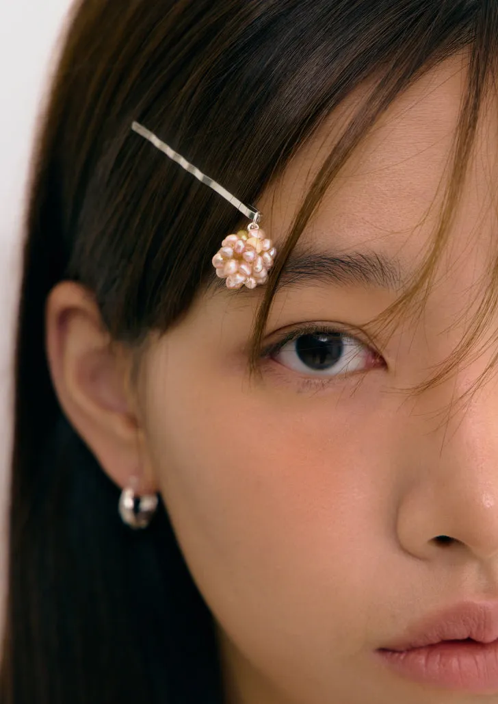 [FILLOW] Seasonless tangled pearl hairpin (2pcs)