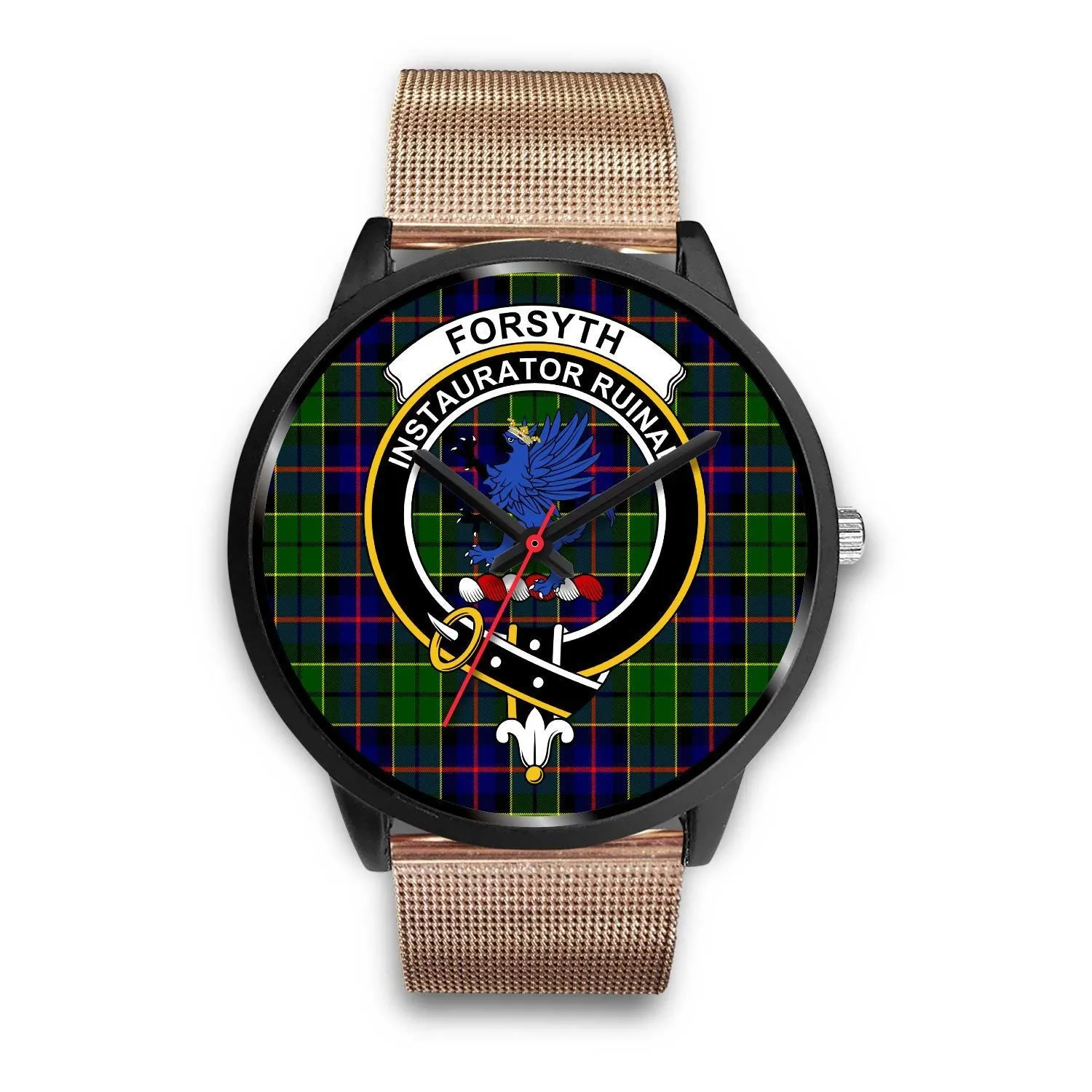 Forsyth Modern Clan Badge Tartan Black Watch