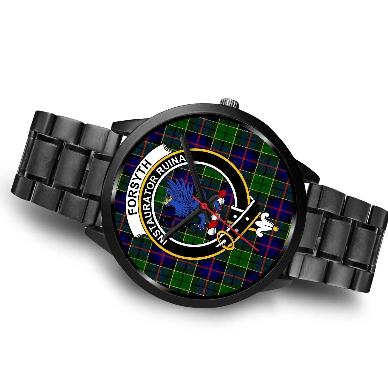 Forsyth Modern Clan Badge Tartan Black Watch