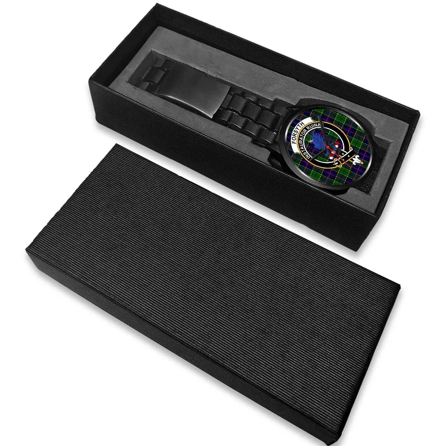 Forsyth Modern Clan Badge Tartan Black Watch