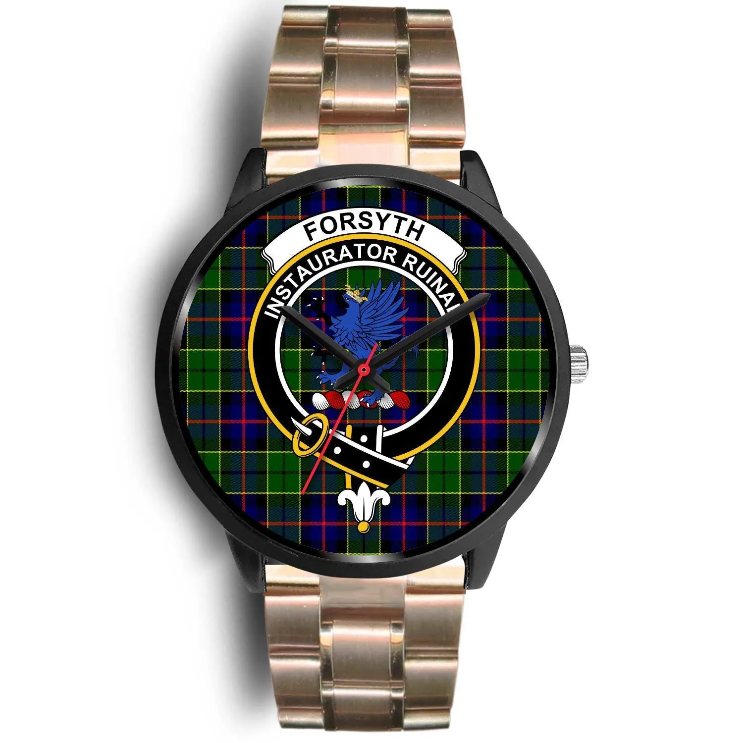 Forsyth Modern Clan Badge Tartan Black Watch