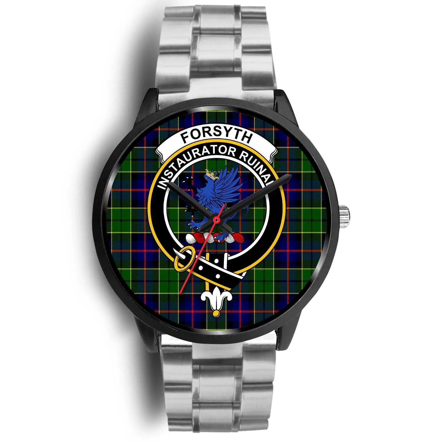 Forsyth Modern Clan Badge Tartan Black Watch