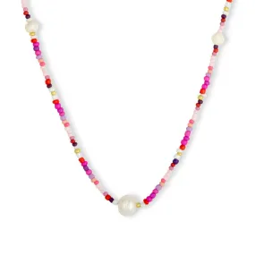 Galia Necklace Pink