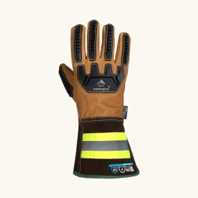 General Purpose Gloves - Superior Glove Endura® 360° A5 Cut Protection, Hi-Viz Cuff, 378GTXVBG