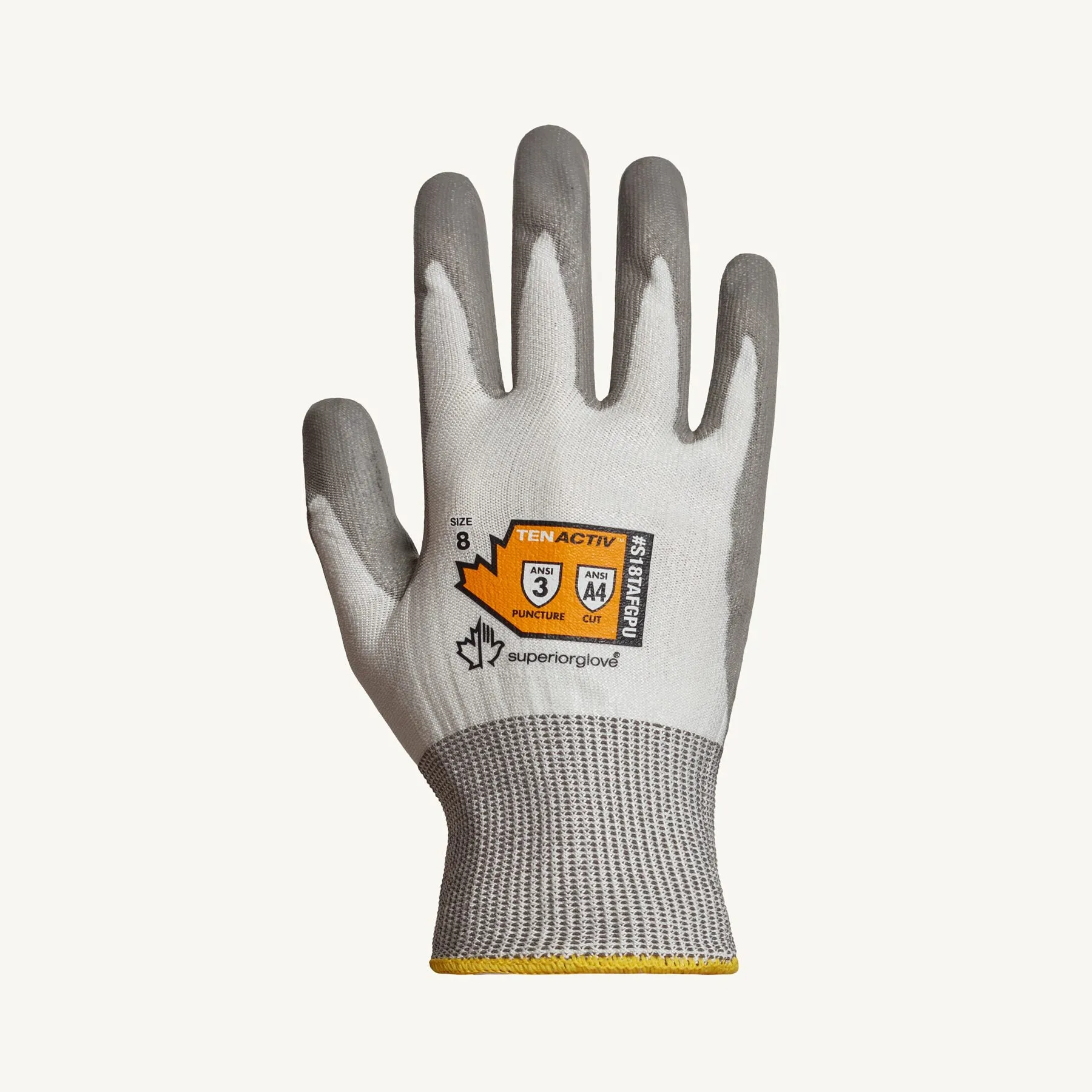 General Purpose Gloves - Superior Glove TenActiv Cut-Resistant Gloves, S18TAFGPU