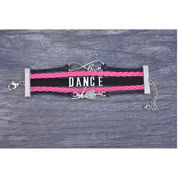 Girls Dance Infinity Bracelet- 3 Sizes