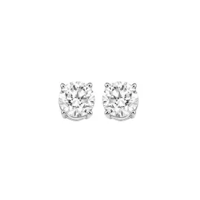 Gold Diamond Earrings