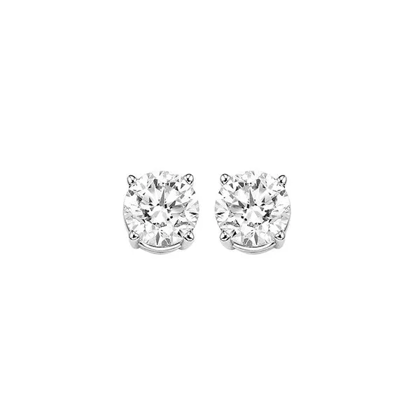 Gold Diamond Earrings