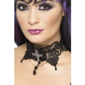 Gothic Lace Choker