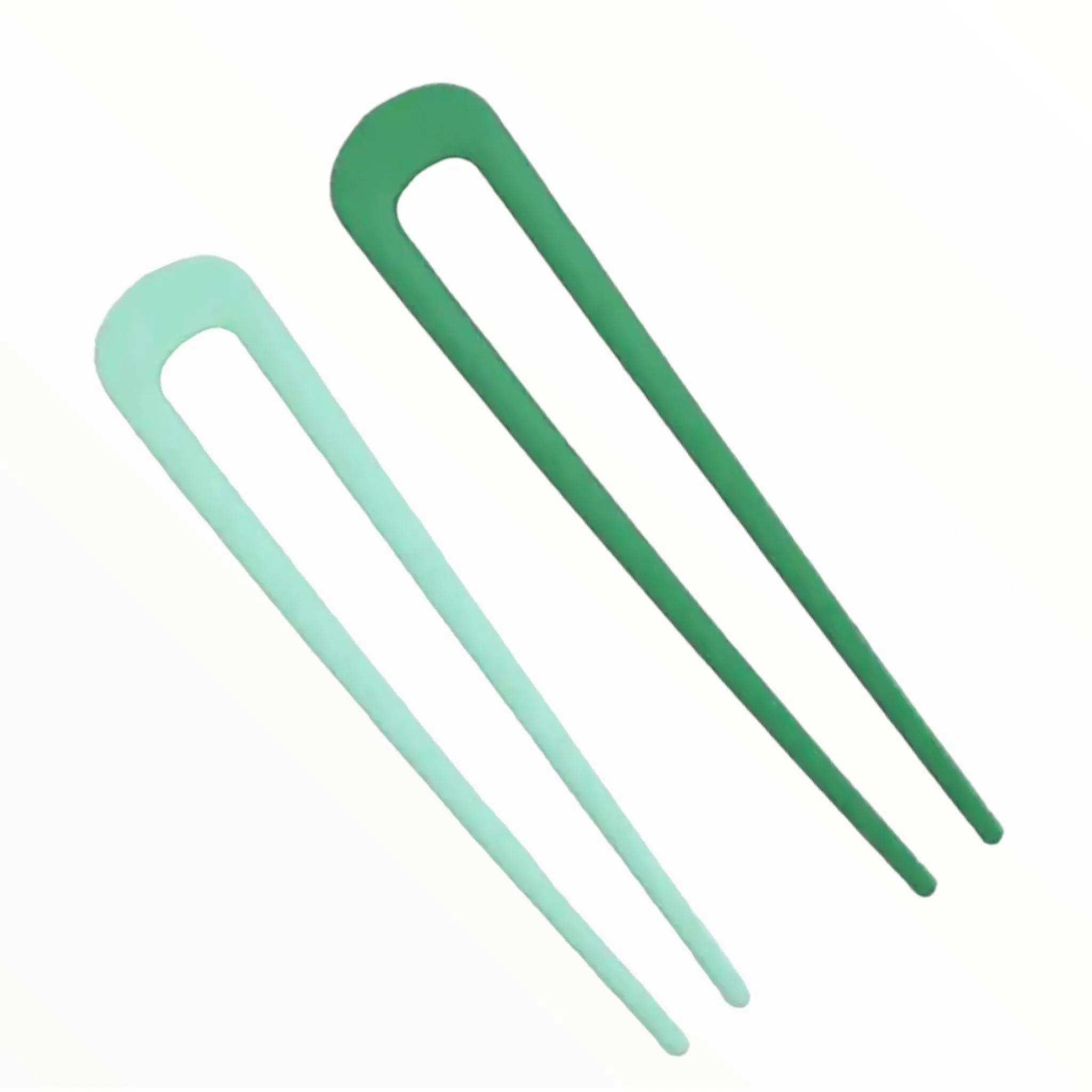 Hairpin Easy Colors 2 stuks groen voor een perfect opsteekkapsel