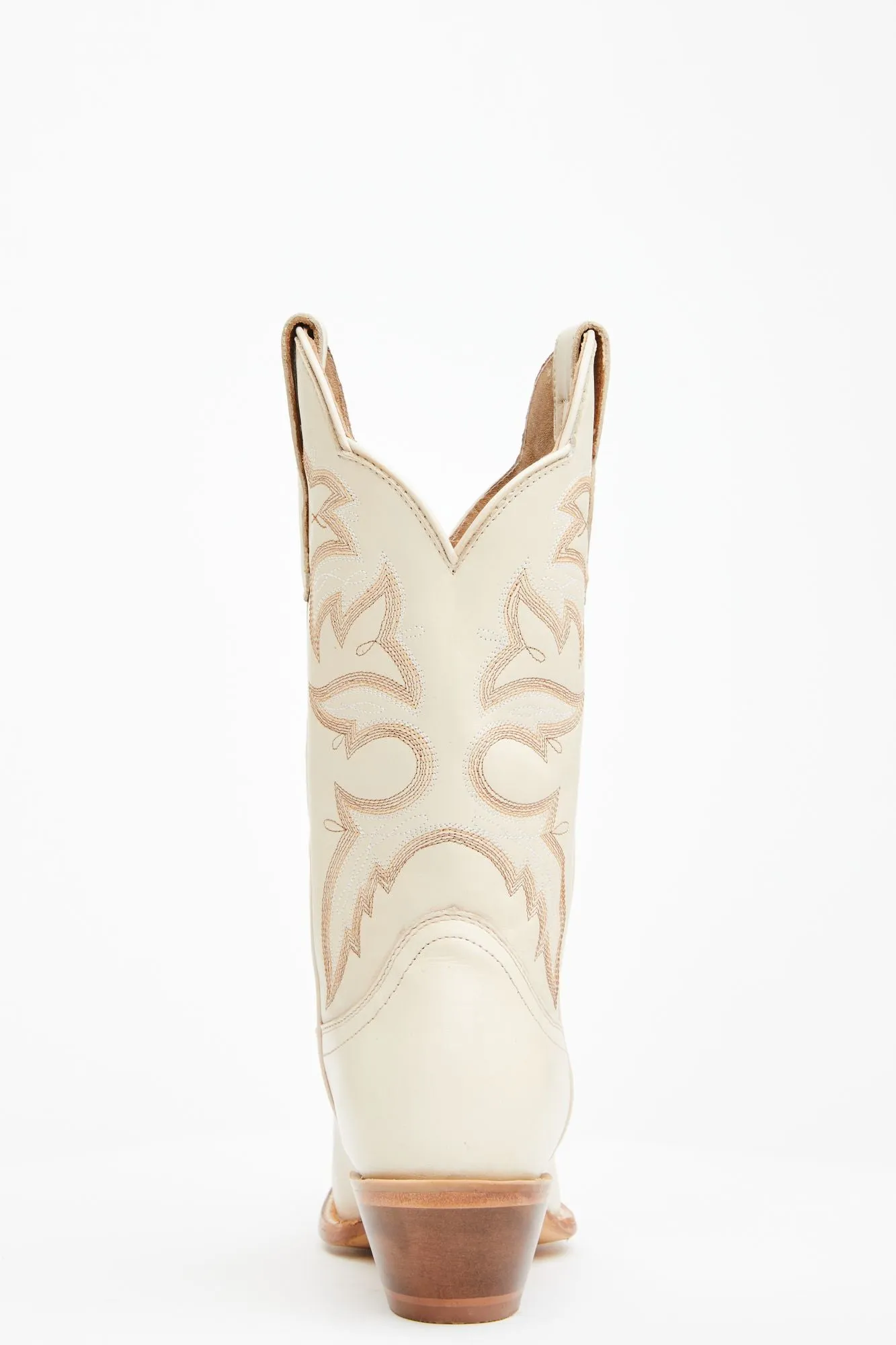 Hairpin Trigger Cream Western Boots - Snip Toe