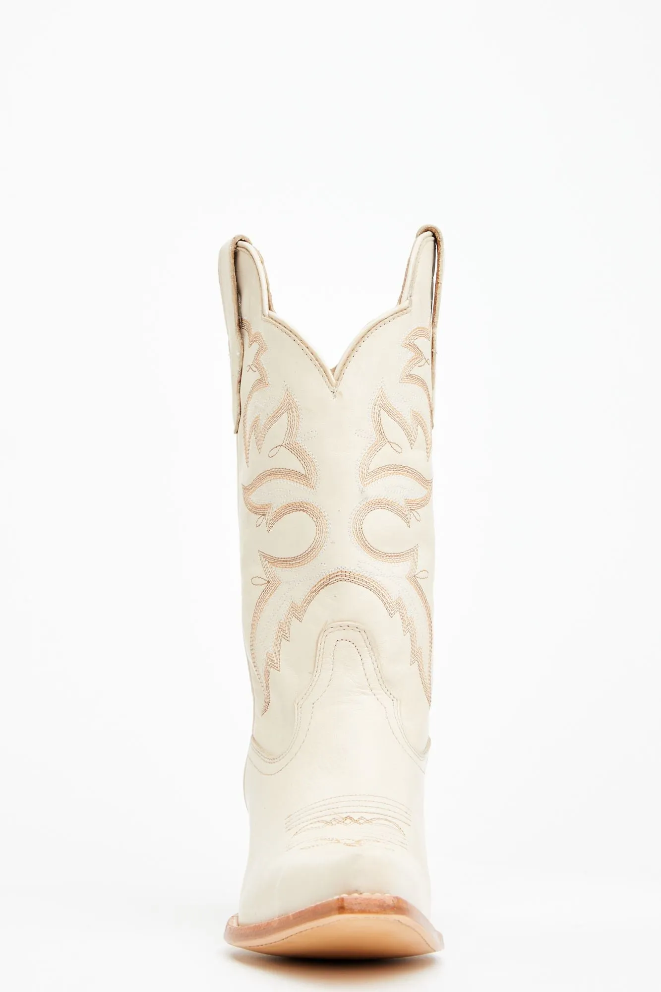 Hairpin Trigger Cream Western Boots - Snip Toe