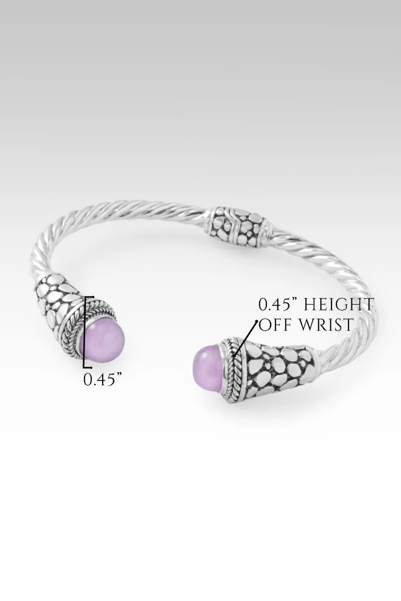 Happy are the Peacemakers Tip-to-Tip Bracelet™ in Kunzite