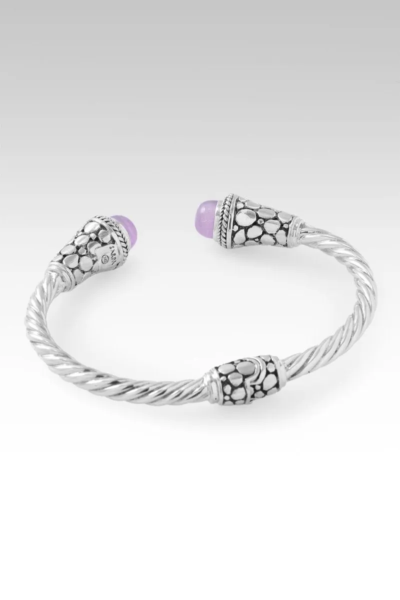 Happy are the Peacemakers Tip-to-Tip Bracelet™ in Kunzite