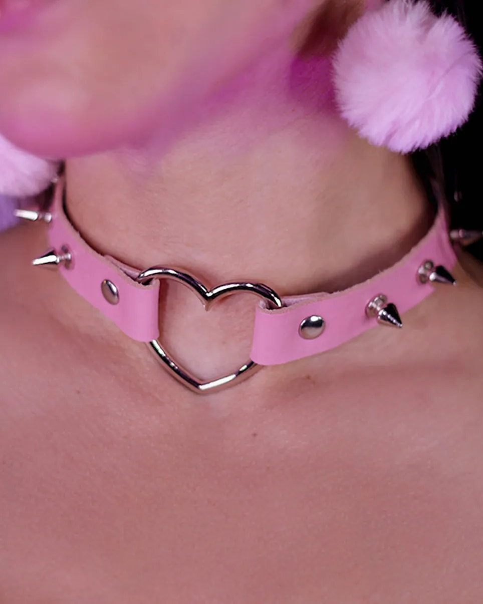 Heart Spike Choker