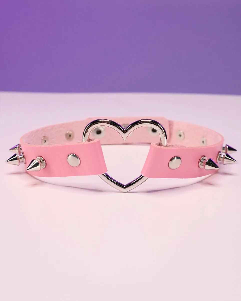 Heart Spike Choker