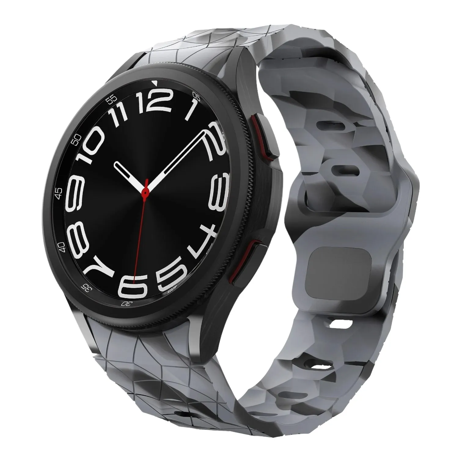 Hugo Boss 22mm Range compatible Silicone Football Pattern Watch Straps