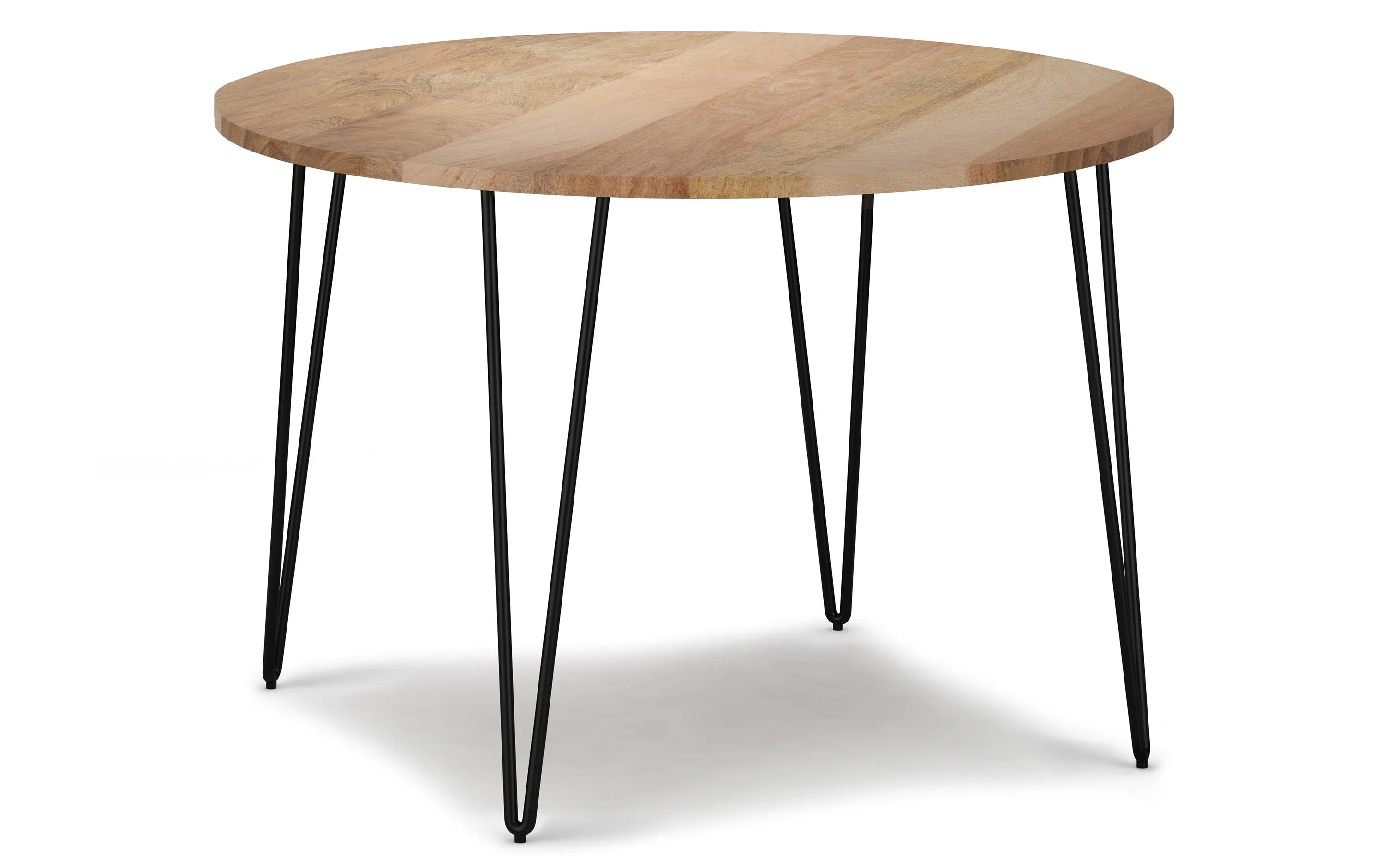 Hunter 45 Inch Round Dining Table in Mango