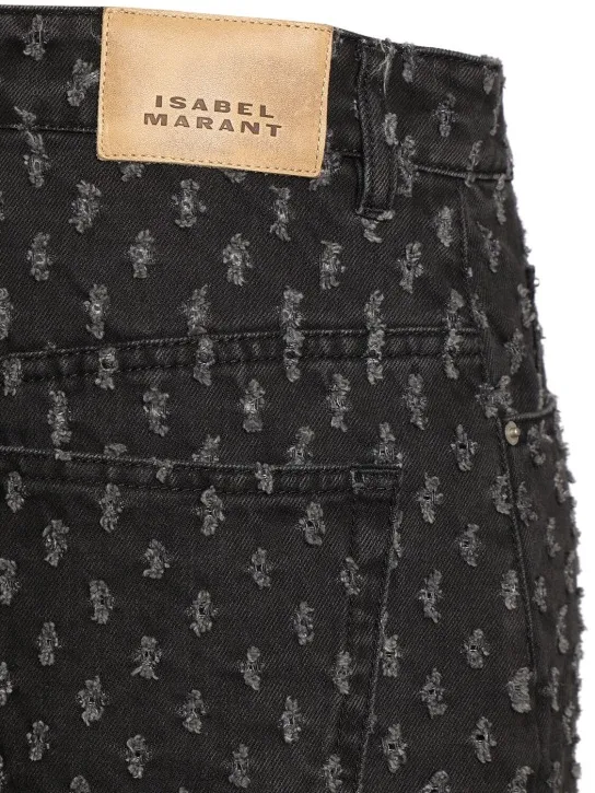 Isabel Marant   Lesia cotton denim shorts 