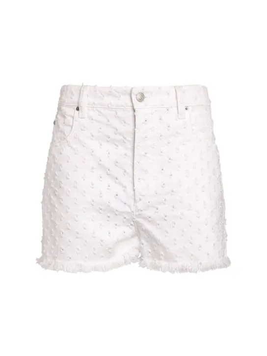 Isabel Marant   Lesia cotton denim shorts 